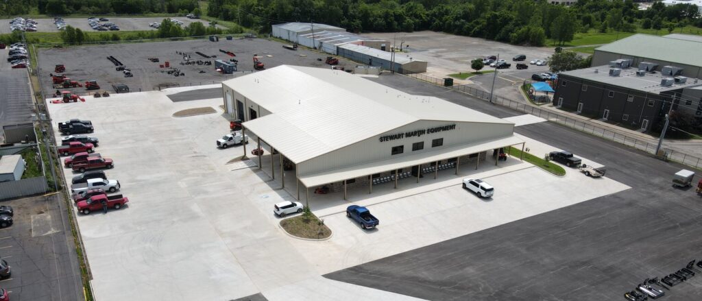 Crimson Buildings Home Page. This is an image of a metal building built by Crimson Buildings. We are located in Inola, Ok and service the surrounding areas. Latest Projects near by. This is an image of a metal building built by Crimson Buildings. We are located in Inola, Ok and service the surrounding areas. STEWART MARTIN STEEL FRAME BUILING AERAL VIEW